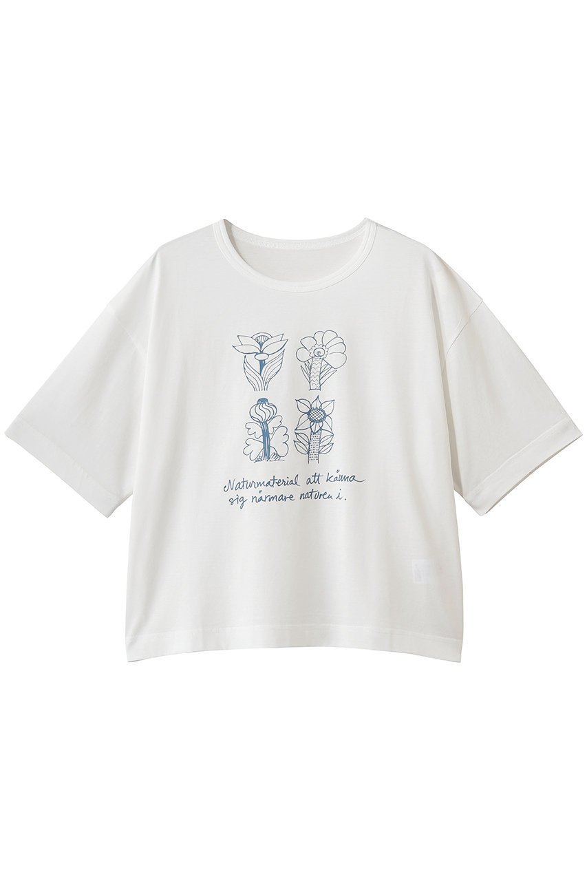【キッドブルー/KID BLUE】のリサ・ラーソンコラボトップス インテリア・キッズ・メンズ・レディースファッション・服の通販 founy(ファウニー) 　ファッション　Fashion　レディースファッション　Fashion for Women　トップス・カットソー　Cut & Sew Tops　イラスト　Illustration　ショート　Short, Short Length　パジャマ　Pajamas, Sleepwear　マキシ　Maxi, Full Length　新作・新入荷　New Arrivals / New In　オフホワイト|ID: prp329100004986422 ipo3291000000037350410