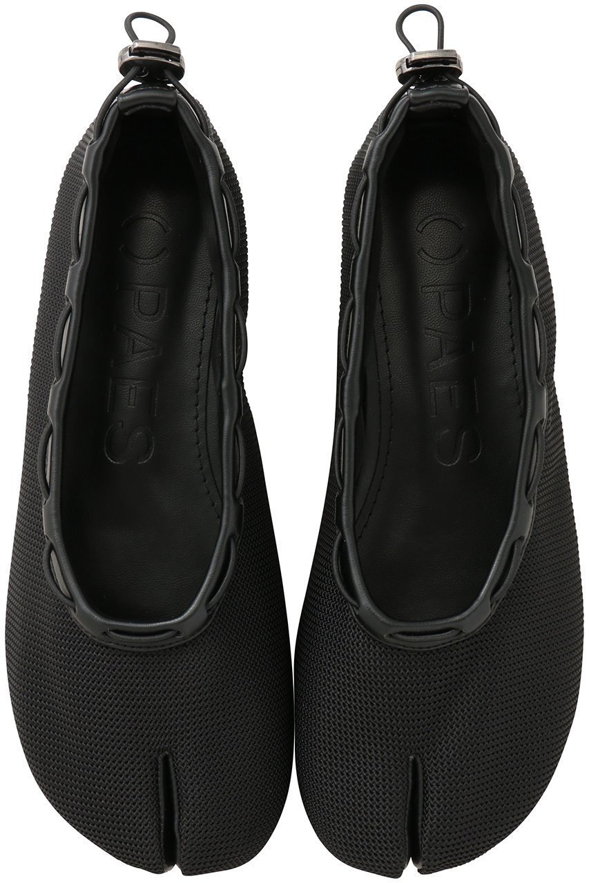 【ペイズ/PAES】のMesh Air String Flat インテリア・キッズ・メンズ・レディースファッション・服の通販 founy(ファウニー) 　ファッション　Fashion　レディースファッション　Fashion for Women　シューズ　Shoes, Footwear　バレエ　Ballet, Ballet Style　フィット　Fit, Slim Fit　フラット　Flat, Flat Shoes　メッシュ　Mesh, Net Fabric　ラウンド　Round, Round Neck　新作・新入荷　New Arrivals / New In　ブラック|ID: prp329100004986428 ipo3291000000037350449