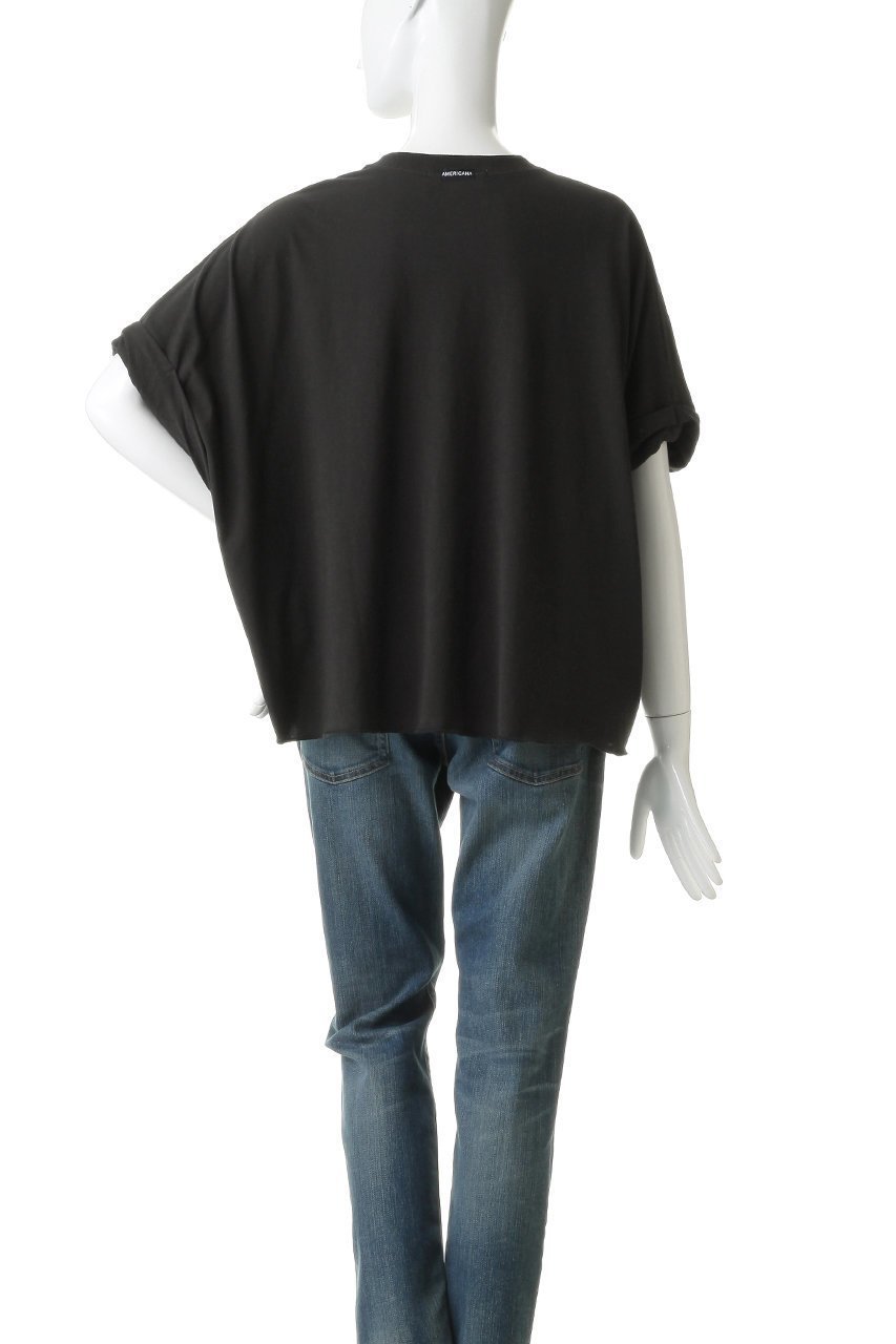 【アメリカーナ/Americana】のクロップドワイドロールアップTシャツ 大人の最旬トレンドファッション＆コーディネート founy(ファウニー) 　ファッション　Fashion　レディースファッション　Fashion for Women　トップス・カットソー　Cut & Sew Tops　シャツ・ブラウス・オフィスカジュアル　Elegant Blouses & Button-Ups　ロングTシャツ・Tシャツ　Longline T-Shirts & Tees　カットソー・ベーシックTシャツ　Cut-and-Sewn Tops / Stretch Tees & Basics　クロップド　Cropped, Short Length　ショート　Short, Short Length　スリーブ　Sleeve, Long Sleeve / Short Sleeve　バランス　Balance, Style Balance　ルーズ　Loose, Oversized　ロールアップ　Roll-Up, Cuffed Hem　ワイド　Wide, Wide Fit　新作・新入荷　New Arrivals / New In　other-4|ID: prp329100004986430 ipo3291000000037350469