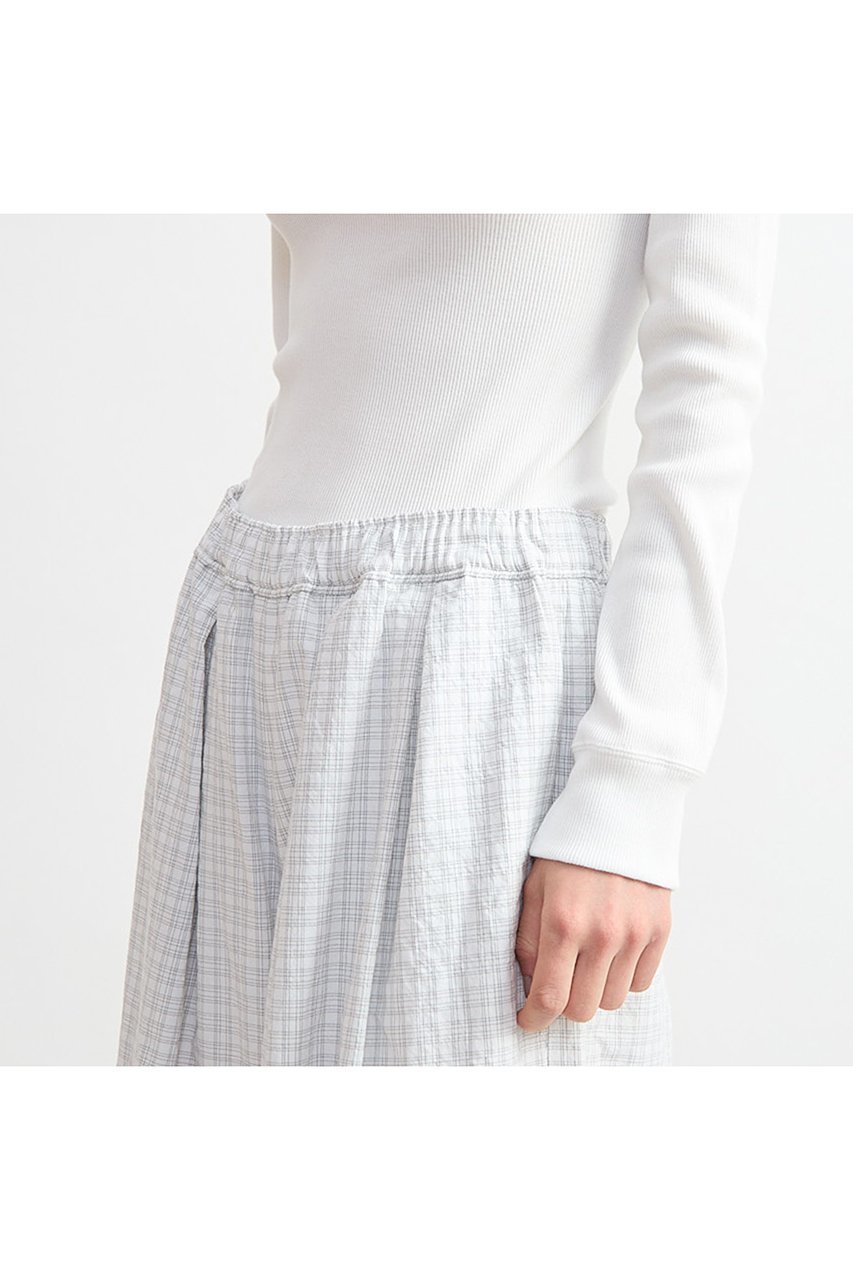 【プレインピープル/PLAIN PEOPLE】のリップルチェックイージータックパンツ 大人の最旬トレンドファッション＆コーディネート founy(ファウニー) 　ファッション　Fashion　レディースファッション　Fashion for Women　パンツ　Pants & Trousers　おすすめ　Recommended / Our Picks　セットアップ　Set-Up, Coordinated Outfit　リラックス　Relax, Relaxed Fit　ワイド　Wide, Wide Fit　新作・新入荷　New Arrivals / New In　other-5|ID: prp329100004986456 ipo3291000000037350695