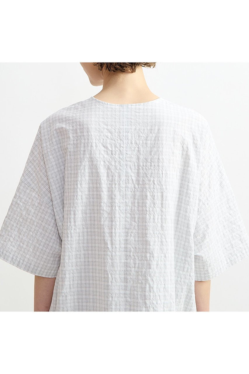 【プレインピープル/PLAIN PEOPLE】のリップルチェックVネックワンピース 大人の最旬トレンドファッション&コーディネート founy(ファウニー) ファッション Fashion レディースファッション Fashion for Women ワンピース Dresses チュニック Tunic Tops & Dresses おすすめ Recommended / Our Picks ストレート Straight, Straight Cut チュニック Tunic, Long Top ロング Long, Long-Length 夏 Summer 新作・新入荷 New Arrivals / New In other-7|ID: prp329100004986458 ipo3291000000037350712
