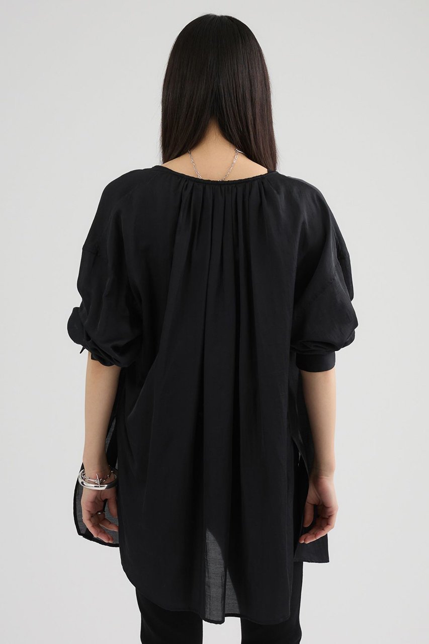 【カオス/Chaos】のミレヴィアシアーシャツ 大人の最旬トレンドファッション＆コーディネート founy(ファウニー) 　ファッション　Fashion　レディースファッション　Fashion for Women　トップス・カットソー　Cut & Sew Tops　シャツ・ブラウス・オフィスカジュアル　Elegant Blouses & Button-Ups　おすすめ　Recommended / Our Picks　なめらか　Smooth, Silky Texture　サテン　Satin, Glossy Fabric　スリーブ　Sleeve, Long Sleeve / Short Sleeve　ロング　Long, Long-Length　ヴィンテージ　Vintage Style　エレガント 上品　Elegant　新作・新入荷　New Arrivals / New In　other-4|ID: prp329100004986467 ipo3291000000037350775