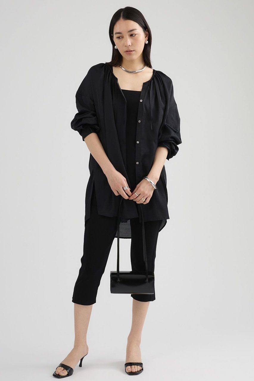 【カオス/Chaos】のミレヴィアシアーシャツ 大人の最旬トレンドファッション＆コーディネート founy(ファウニー) 　ファッション　Fashion　レディースファッション　Fashion for Women　トップス・カットソー　Cut & Sew Tops　シャツ・ブラウス・オフィスカジュアル　Elegant Blouses & Button-Ups　おすすめ　Recommended / Our Picks　なめらか　Smooth, Silky Texture　サテン　Satin, Glossy Fabric　スリーブ　Sleeve, Long Sleeve / Short Sleeve　ロング　Long, Long-Length　ヴィンテージ　Vintage Style　エレガント 上品　Elegant　新作・新入荷　New Arrivals / New In　other-5|ID: prp329100004986467 ipo3291000000037350777