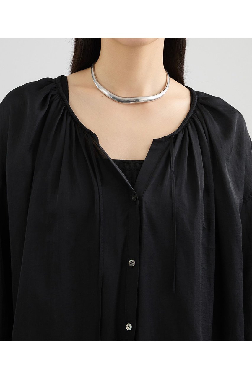 【カオス/Chaos】のミレヴィアシアーシャツ 大人の最旬トレンドファッション＆コーディネート founy(ファウニー) 　ファッション　Fashion　レディースファッション　Fashion for Women　トップス・カットソー　Cut & Sew Tops　シャツ・ブラウス・オフィスカジュアル　Elegant Blouses & Button-Ups　おすすめ　Recommended / Our Picks　なめらか　Smooth, Silky Texture　サテン　Satin, Glossy Fabric　スリーブ　Sleeve, Long Sleeve / Short Sleeve　ロング　Long, Long-Length　ヴィンテージ　Vintage Style　エレガント 上品　Elegant　新作・新入荷　New Arrivals / New In　other-8|ID: prp329100004986467 ipo3291000000037350782