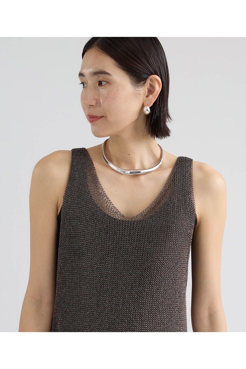 【カオス/Chaos】のエクリアノースリーブニット 大人の最旬トレンドファッション＆コーディネート founy(ファウニー) 　ファッション　Fashion　レディースファッション　Fashion for Women　トップス・カットソー　Cut & Sew Tops　ニット　Knit Tops & Sweaters　キャミソール&ノースリーブ　Camisoles & Sleeveless Tops　カジュアルプルオーバー・ニットトップス　Pullovers & Knit Tops / Casual Pullovers　インナー　Innerwear　ペーパー　Paper, Kraft Paper　リラックス　Relax, Relaxed Fit　新作・新入荷　New Arrivals / New In　other-8|ID: prp329100004986468 ipo3291000000037350793