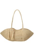 【エリオポール/heliopole】の【MAISON N.H PARIS】CROISSANT ショルダーバッグ 大人の最旬トレンドファッション＆コーディネート founy(ファウニー) ファッション Fashion レディースファッション Fashion for Women バッグ Bags フォルム Silhouette, Form ラフィア Raffia, Natural Straw 新作・新入荷 New Arrivals / New In thumbnail ベージュ|ID: prp329100004986470 ipo3291000000037350797