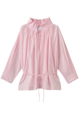 【マーレット/MERLETTE】のSHORE TOP プリーツネックブラウス 大人の最旬トレンドファッション＆コーディネート founy(ファウニー) ファッション Fashion レディースファッション Fashion for Women トップス・カットソー Cut & Sew Tops シャツ・ブラウス・オフィスカジュアル Elegant Blouses & Button-Ups おすすめ Recommended / Our Picks エアリー Airy Texture スラックス Slacks, Dress Pants スリーブ Sleeve, Long Sleeve / Short Sleeve センター Center, Center Line プリーツ Pleats, Pleated モダン Modern, Contemporary ロング Long, Long-Length 新作・新入荷 New Arrivals / New In |ID:prp329100004986479