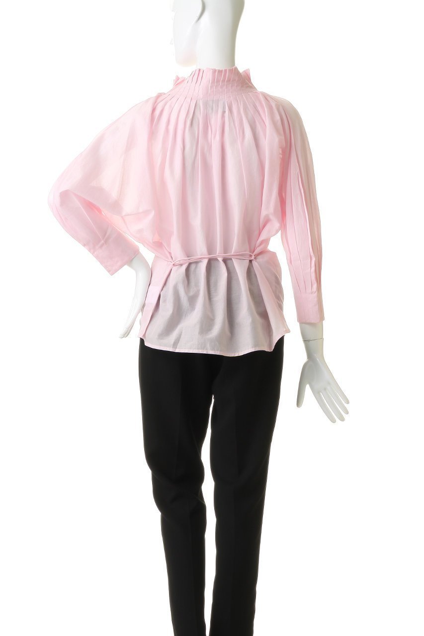 【マーレット/MERLETTE】のSHORE TOP プリーツネックブラウス 大人の最旬トレンドファッション＆コーディネート founy(ファウニー) 　ファッション　Fashion　レディースファッション　Fashion for Women　トップス・カットソー　Cut & Sew Tops　シャツ・ブラウス・オフィスカジュアル　Elegant Blouses & Button-Ups　おすすめ　Recommended / Our Picks　エアリー　Airy Texture　スラックス　Slacks, Dress Pants　スリーブ　Sleeve, Long Sleeve / Short Sleeve　センター　Center, Center Line　プリーツ　Pleats, Pleated　モダン　Modern, Contemporary　ロング　Long, Long-Length　新作・新入荷　New Arrivals / New In　other-4|ID: prp329100004986479 ipo3291000000037350884