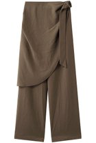 【スタニングルアー/STUNNING LURE】のジョーゼットラップパンツ 大人の最旬トレンドファッション＆コーディネート founy(ファウニー) ファッション Fashion レディースファッション Fashion for Women パンツ Pants & Trousers ジョーゼット Georgette, Semi-Sheer Fabric ラップ Wrap, Wrap Design エレガント 上品 Elegant 新作・新入荷 New Arrivals / New In thumbnail ライトブラウン|ID: prp329100004986497 ipo3291000000037351006