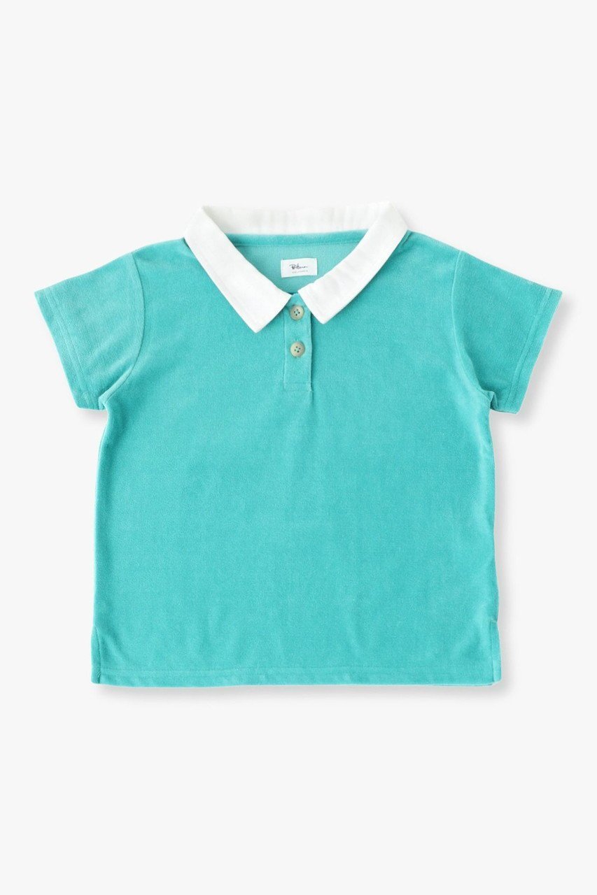 【ロンハーマン/Ron Herman / KIDS】の【KIDS】ベロアシャツ インテリア・キッズ・メンズ・レディースファッション・服の通販 founy(ファウニー) 　ファッション　Fashion　キッズファッション　Fashion for Kids　トップス・カットソー　Cut & Sew Tops　ハンド　Hand, Handmade　ベロア　Velour, Soft Velvet　新作・新入荷　New Arrivals / New In　グリーン|ID: prp329100004986500 ipo3291000000037351021
