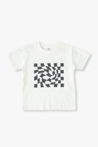 【ロンハーマン/Ron Herman / KIDS】の【KIDS】チェッカーフラッグ ティー 大人の最旬トレンドファッション＆コーディネート founy(ファウニー) ファッション Fashion キッズファッション Fashion for Kids トップス・カットソー Cut & Sew Tops ベーシック Basic, Essential ボトム Bottoms, Lower Wear モノトーン Monotone, Black and White 新作・新入荷 New Arrivals / New In thumbnail ホワイト|ID: prp329100004986501 ipo3291000000037351026