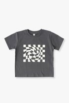 【ロンハーマン/Ron Herman / KIDS】の【KIDS】チェッカーフラッグ ティー 大人の最旬トレンドファッション＆コーディネート founy(ファウニー) ファッション Fashion キッズファッション Fashion for Kids トップス・カットソー Cut & Sew Tops ベーシック Basic, Essential ボトム Bottoms, Lower Wear モノトーン Monotone, Black and White 新作・新入荷 New Arrivals / New In thumbnail ブラック|ID: prp329100004986501 ipo3291000000037351029