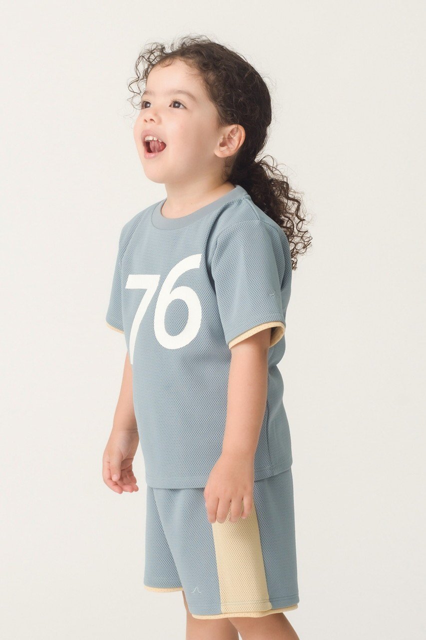 【ロンハーマン/Ron Herman / KIDS】の【KIDS】メッシュ 76 ティー 大人の最旬トレンドファッション&コーディネート founy(ファウニー) ファッション Fashion キッズファッション Fashion for Kids トップス・カットソー Cut & Sew Tops フロント Front, Front Design プリント Print, Printed Pattern メッシュ Mesh, Net Fabric 吸水 Absorbent, Quick-Dry 新作・新入荷 New Arrivals / New In other-5|ID: prp329100004986503 ipo3291000000037351048
