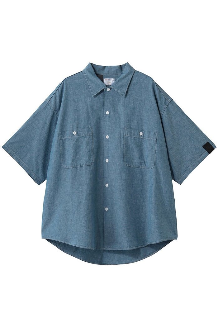 【エヌ.ハリウッド/N.HOOLYWOOD / MEN】の【MEN】【COMPILE】ハーフ スリーブ シャツ インテリア・キッズ・メンズ・レディースファッション・服の通販 founy(ファウニー) https://founy.com/ ファッション Fashion メンズファッション Fashion for Men ショート Short, Short Length スラックス Slacks, Dress Pants スリーブ Sleeve, Long Sleeve / Short Sleeve ハーフ Half, Half-Length ボックス Boxy, Box Shape リラックス Relax, Relaxed Fit ワーク Workwear, Utility Style 夏 Summer 新作・新入荷 New Arrivals / New In |ID: prp329100004986509 ipo3291000000037351100