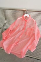 【メゾンスペシャル/MAISON SPECIAL】の2WAY Sheer Shirt/2WAYシアーシャツ 大人の最旬トレンドファッション＆コーディネート founy(ファウニー) ファッション Fashion レディースファッション Fashion for Women トップス・カットソー Cut & Sew Tops シャツ・ブラウス・オフィスカジュアル Elegant Blouses & Button-Ups カシュクール Wrap Design キャミソール Camisole, Spaghetti Strap Top シアー Sheer, See-Through ショート Short, Short Length シンプル Simple, Minimal スリーブ Sleeve, Long Sleeve / Short Sleeve タンク Tank Top, Sleeveless Top フロント Front, Front Design エレガント 上品 Elegant 夏 Summer 新作・新入荷 New Arrivals / New In thumbnail PNK(ピンク)|ID: prp329100004986981 ipo3291000000037357785