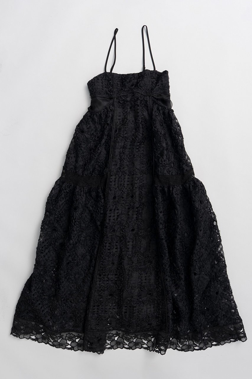 【メゾンスペシャル/MAISON SPECIAL】のEmbroidered Tiered Cami Dress/エンブロイダリーティアードキャミワンピース 大人の最旬トレンドファッション＆コーディネート founy(ファウニー) 　ファッション　Fashion　レディースファッション　Fashion for Women　ワンピース　Dresses　フォーマル・パーティードレス・結婚式用ドレス　Elegant & Casual Dresses　キャミソールワンピース　Camisole Dresses　チュニック　Tunic Tops & Dresses　オケージョン　Occasion Wear　シンプル　Simple, Minimal　チュニック　Tunic, Long Top　テクスチャー　Texture, Textured Fabric　バランス　Balance, Style Balance　レース　Lace, Lace Fabric　ロング　Long, Long-Length　エレガント 上品　Elegant　夏　Summer　新作・新入荷　New Arrivals / New In　 other-1|ID: prp329100004986982 ipo3291000000037357787