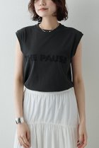 【ウィムガゼット/Whim Gazette】の【THE PAUSE】THE PAUSE ノースリーブTEE 大人の最旬トレンドファッション＆コーディネート founy(ファウニー) ファッション Fashion レディースファッション Fashion for Women トップス・カットソー Cut & Sew Tops キャミソール&ノースリーブ Camisoles & Sleeveless Tops シャツ・ブラウス・オフィスカジュアル Elegant Blouses & Button-Ups ロングTシャツ・Tシャツ Longline T-Shirts & Tees カットソー・ベーシックTシャツ Cut-and-Sewn Tops / Stretch Tees & Basics インナー Innerwear カットソー Cut and Sewn Top ショート Short, Short Length ジャケット Jacket, Outerwear スタンダード Standard, Basic スリーブ Sleeve, Long Sleeve / Short Sleeve ノースリーブ Sleeveless, No-Sleeve フレンチ French, French Style プリント Print, Printed Pattern 定番 Standard, Basic Item 新作・新入荷 New Arrivals / New In thumbnail チャコールグレー|ID: prp329100004986985 ipo3291000000037357816