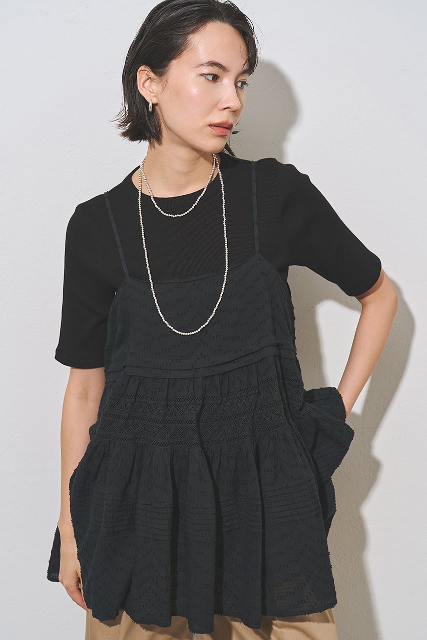 【ウィムガゼット/Whim Gazette】のレースキャミブラウス インテリア・キッズ・メンズ・レディースファッション・服の通販 founy(ファウニー) 　ファッション　Fashion　レディースファッション　Fashion for Women　トップス・カットソー　Cut & Sew Tops　キャミソール&ノースリーブ　Camisoles & Sleeveless Tops　シャツ・ブラウス・オフィスカジュアル　Elegant Blouses & Button-Ups　インド　Indian Textile　インナー　Innerwear　キャミソール　Camisole, Spaghetti Strap Top　サマー　Summer, Summer Style　ノースリーブ　Sleeveless, No-Sleeve　レース　Lace, Lace Fabric　新作・新入荷　New Arrivals / New In　ブラック|ID: prp329100004986986 ipo3291000000037357823