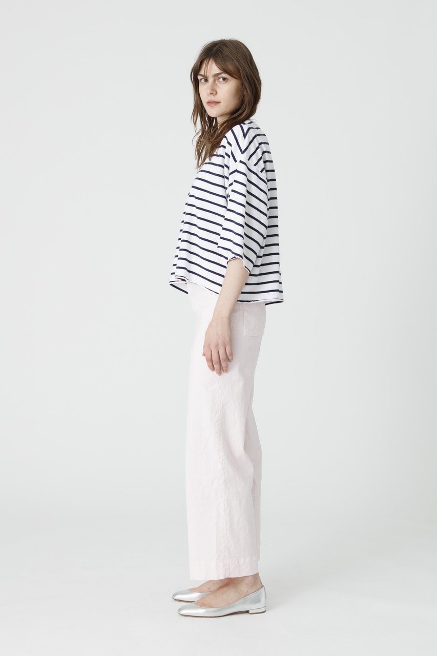 【フランク&アイリーン/Frank&Eileen】のLAB VINTAGE JERSEY 7分袖カットソー ボーダー シャツ 大人の最旬トレンドファッション＆コーディネート founy(ファウニー) 　ファッション　Fashion　レディースファッション　Fashion for Women　トップス・カットソー　Cut & Sew Tops　シャツ・ブラウス・オフィスカジュアル　Elegant Blouses & Button-Ups　ロングTシャツ・Tシャツ　Longline T-Shirts & Tees　カットソー・ベーシックTシャツ　Cut-and-Sewn Tops / Stretch Tees & Basics　カットソー　Cut and Sewn Top　スリーブ　Sleeve, Long Sleeve / Short Sleeve　ボーダー　Border, Stripe　ロング　Long, Long-Length　ヴィンテージ　Vintage Style　新作・新入荷　New Arrivals / New In　other-7|ID: prp329100004986990 ipo3291000000037357863
