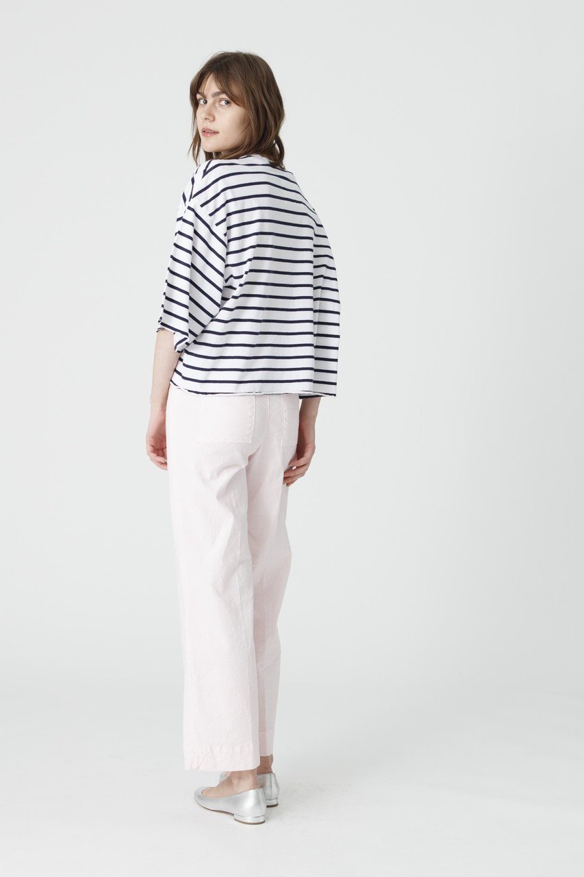 【フランク&アイリーン/Frank&Eileen】のLAB VINTAGE JERSEY 7分袖カットソー ボーダー シャツ 大人の最旬トレンドファッション＆コーディネート founy(ファウニー) 　ファッション　Fashion　レディースファッション　Fashion for Women　トップス・カットソー　Cut & Sew Tops　シャツ・ブラウス・オフィスカジュアル　Elegant Blouses & Button-Ups　ロングTシャツ・Tシャツ　Longline T-Shirts & Tees　カットソー・ベーシックTシャツ　Cut-and-Sewn Tops / Stretch Tees & Basics　カットソー　Cut and Sewn Top　スリーブ　Sleeve, Long Sleeve / Short Sleeve　ボーダー　Border, Stripe　ロング　Long, Long-Length　ヴィンテージ　Vintage Style　新作・新入荷　New Arrivals / New In　other-8|ID: prp329100004986990 ipo3291000000037357864