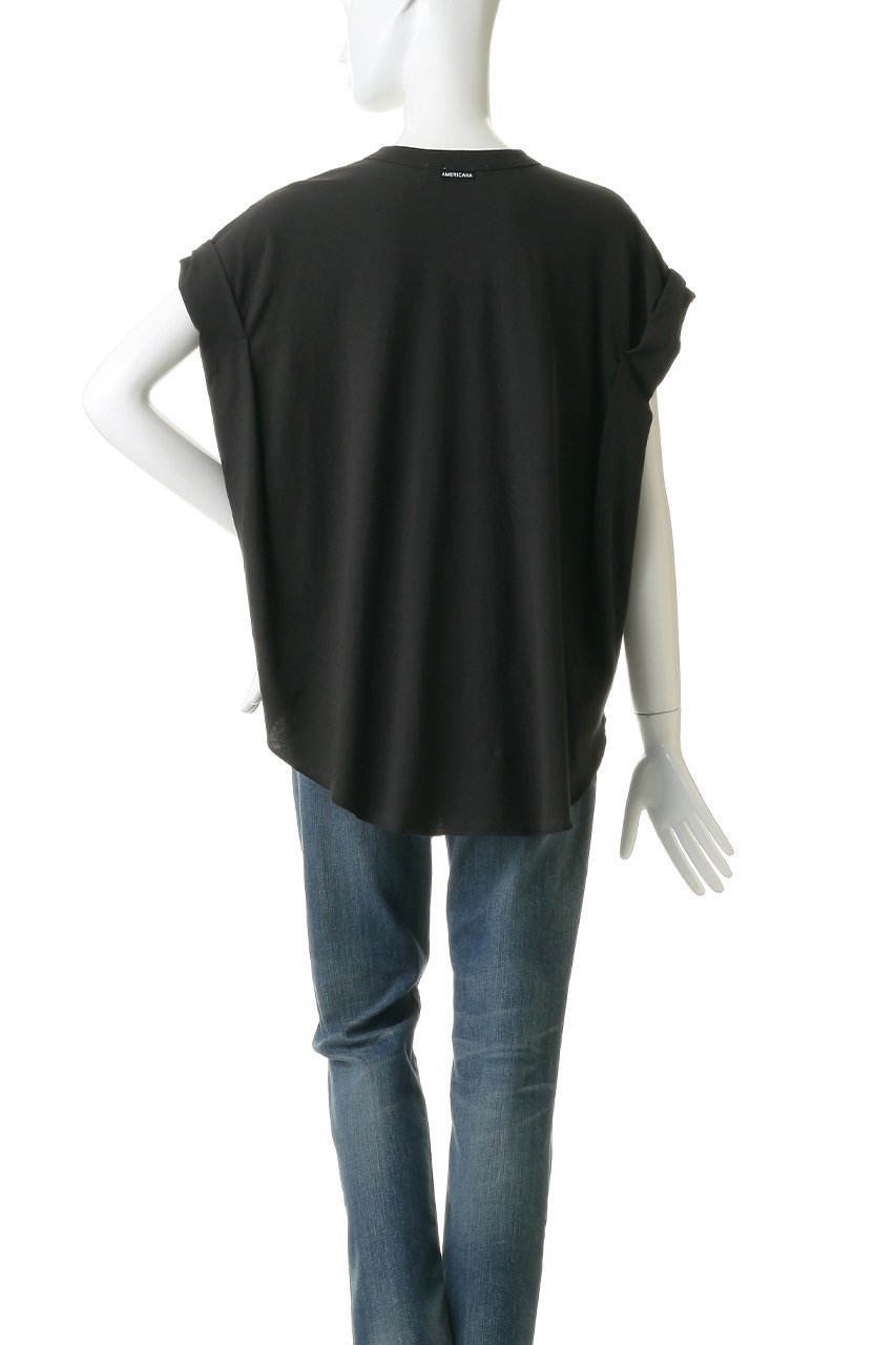 【アメリカーナ/Americana】のロールアップTシャツ 大人の最旬トレンドファッション＆コーディネート founy(ファウニー) 　ファッション　Fashion　レディースファッション　Fashion for Women　トップス・カットソー　Cut & Sew Tops　シャツ・ブラウス・オフィスカジュアル　Elegant Blouses & Button-Ups　ロングTシャツ・Tシャツ　Longline T-Shirts & Tees　カットソー・ベーシックTシャツ　Cut-and-Sewn Tops / Stretch Tees & Basics　ショート　Short, Short Length　スリーブ　Sleeve, Long Sleeve / Short Sleeve　ロールアップ　Roll-Up, Cuffed Hem　新作・新入荷　New Arrivals / New In　other-4|ID: prp329100004986991 ipo3291000000037357871