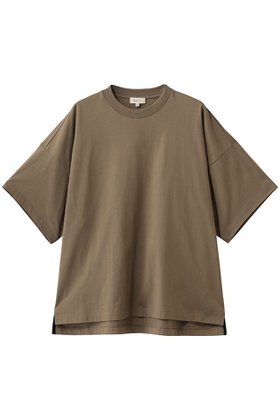 【ブラミンク/BLAMINK】のクルーネックオーバーTシャツ 大人の最旬トレンドファッション＆コーディネート founy(ファウニー) ファッション Fashion レディースファッション Fashion for Women トップス・カットソー Cut & Sew Tops シャツ・ブラウス・オフィスカジュアル Elegant Blouses & Button-Ups ロングTシャツ・Tシャツ Longline T-Shirts & Tees カットソー・ベーシックTシャツ Cut-and-Sewn Tops / Stretch Tees & Basics ショート Short, Short Length シンプル Simple, Minimal スリーブ Sleeve, Long Sleeve / Short Sleeve 定番 Standard, Basic Item 新作・新入荷 New Arrivals / New In |ID:prp329100004986992