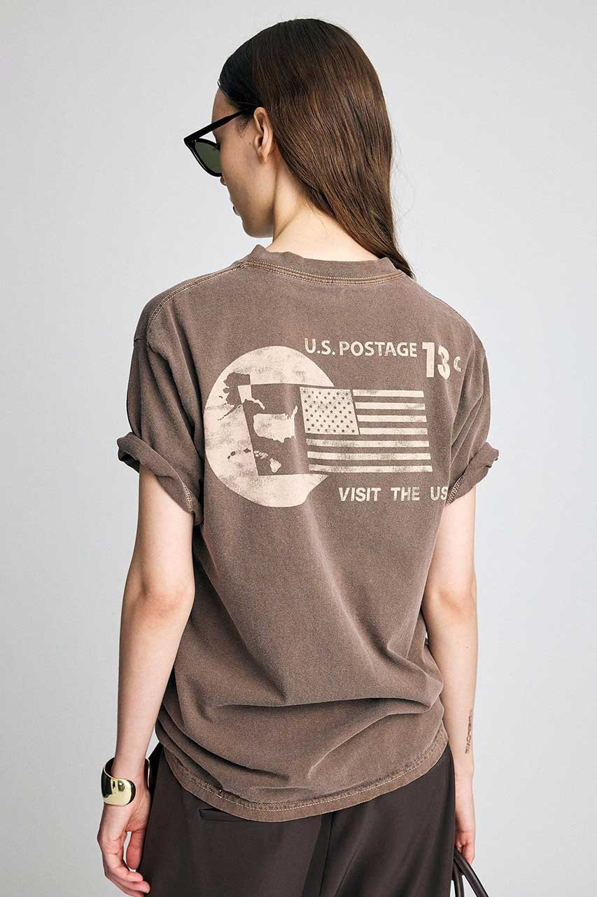 【ブリル/BRILL】の【GOOD ROCK SPEED】USPS Tシャツ 大人の最旬トレンドファッション＆コーディネート founy(ファウニー) 　ファッション　Fashion　レディースファッション　Fashion for Women　トップス・カットソー　Cut & Sew Tops　シャツ・ブラウス・オフィスカジュアル　Elegant Blouses & Button-Ups　ロングTシャツ・Tシャツ　Longline T-Shirts & Tees　カットソー・ベーシックTシャツ　Cut-and-Sewn Tops / Stretch Tees & Basics　ショート　Short, Short Length　スリーブ　Sleeve, Long Sleeve / Short Sleeve　プリント　Print, Printed Pattern　別注　Limited Edition, Custom Order　新作・新入荷　New Arrivals / New In　other-3|ID: prp329100004986993 ipo3291000000037357883