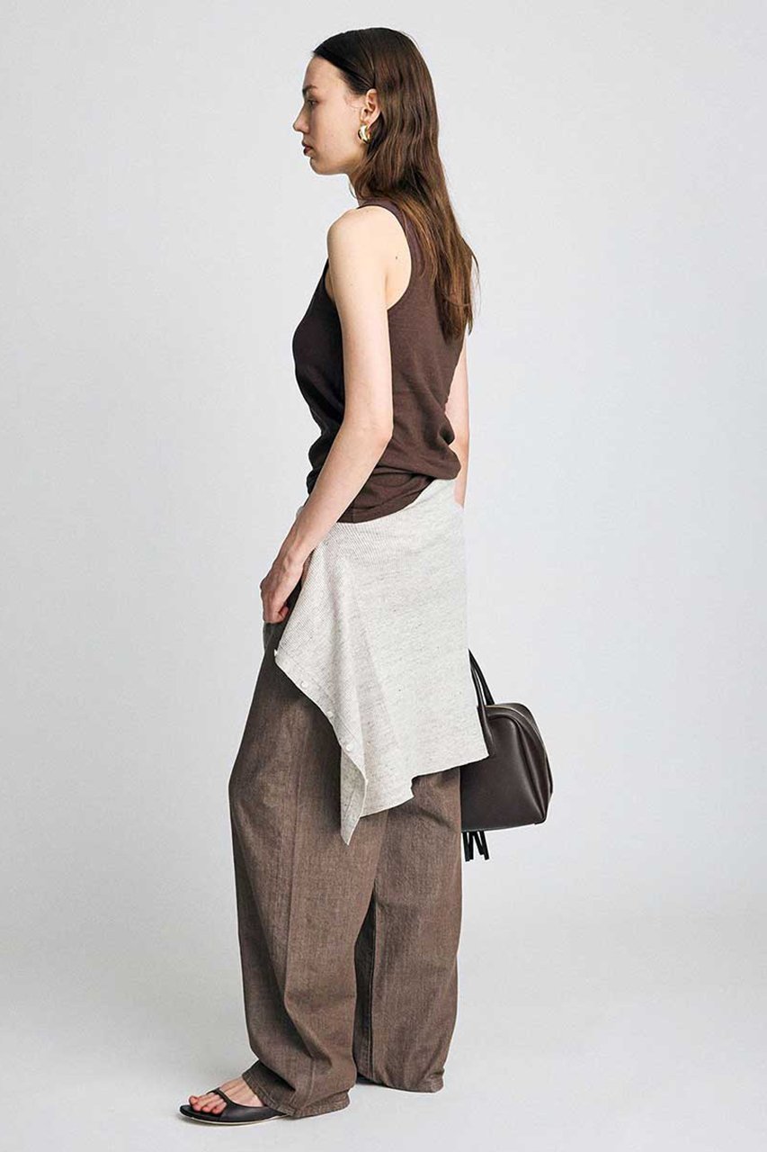 【ブリル/BRILL】のラフィーテンジクタンク 大人の最旬トレンドファッション＆コーディネート founy(ファウニー) 　ファッション　Fashion　レディースファッション　Fashion for Women　トップス・カットソー　Cut & Sew Tops　キャミソール&ノースリーブ　Camisoles & Sleeveless Tops　シャツ・ブラウス・オフィスカジュアル　Elegant Blouses & Button-Ups　ロングTシャツ・Tシャツ　Longline T-Shirts & Tees　カットソー・ベーシックTシャツ　Cut-and-Sewn Tops / Stretch Tees & Basics　インナー　Innerwear　キャミソール　Camisole, Spaghetti Strap Top　タンク　Tank Top, Sleeveless Top　デコルテ　Décolleté, Neckline　新作・新入荷　New Arrivals / New In　other-6|ID: prp329100004986994 ipo3291000000037357897