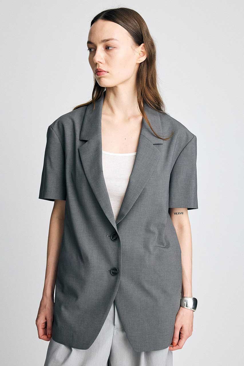 【ブリル/BRILL】のハーフスリーブジャケット 大人の最旬トレンドファッション＆コーディネート founy(ファウニー) 　ファッション　Fashion　レディースファッション　Fashion for Women　アウター　Coat / Outerwear Collection　レディースジャケット・軽アウター　Jackets　ジャケット　Jacket, Outerwear　ストレッチ　Stretch, Stretchy Fabric　新作・新入荷　New Arrivals / New In　other-2|ID: prp329100004986995 ipo3291000000037357901