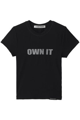 【プランク プロジェクト/PRANK PROJECT】のOWN IT Tシャツ 大人の最旬トレンドファッション＆コーディネート founy(ファウニー) ファッション Fashion レディースファッション Fashion for Women トップス・カットソー Cut & Sew Tops シャツ・ブラウス・オフィスカジュアル Elegant Blouses & Button-Ups ロングTシャツ・Tシャツ Longline T-Shirts & Tees カットソー・ベーシックTシャツ Cut-and-Sewn Tops / Stretch Tees & Basics コンパクト Compact, Small Size ショート Short, Short Length スリーブ Sleeve, Long Sleeve / Short Sleeve ハーフ Half, Half-Length 新作・新入荷 New Arrivals / New In |ID:prp329100004986999