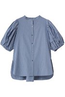 【マリリンムーン/MARILYN MOON】のハーフボリュームスリーブブラウス 大人の最旬トレンドファッション＆コーディネート founy(ファウニー) ファッション Fashion レディースファッション Fashion for Women トップス・カットソー Cut & Sew Tops シャツ・ブラウス・オフィスカジュアル Elegant Blouses & Button-Ups ボリューム袖・フリルスリーブブラウス Voluminous & Ruffle Sleeves / Puffy Sleeve Tops サマー Summer, Summer Style ショート Short, Short Length スリーブ Sleeve, Long Sleeve / Short Sleeve バランス Balance, Style Balance 今季 This Season, Current Season 夏 Summer 新作・新入荷 New Arrivals / New In |ID:prp329100004987823