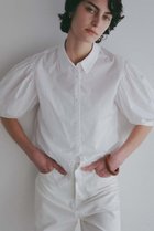【ハー/HER.】の【5/14 12:00販売開始】ウォッシュドバルーンスリーブシャツ ホワイト|ID: prp329100004987825 ipo3291000000037365256