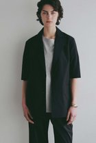 【ハー/HER.】の【5/14 12:00販売開始】ハーフスリーブテーラードジャケット ブラック|ID: prp329100004987826 ipo3291000000037365265