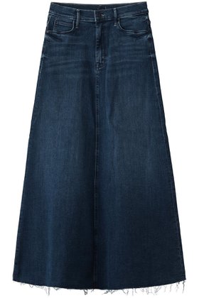 【マザー/MOTHER】の【日本別注】THE CIRCLE MAXI FRAY SKIRT デニムマキシスカート (FMH) 大人の最旬トレンドファッション＆コーディネート founy(ファウニー) ファッション Fashion レディースファッション Fashion for Women スカート Skirts ロングスカート Long Skirts / Maxi & Midi Skirts カットオフ Cut-Off Design クロップド Cropped, Short Length コンパクト Compact, Small Size デニム Denim, Jeans Material マキシ Maxi, Full Length ロング Long, Long-Length 今季 This Season, Current Season 別注 Limited Edition, Custom Order 定番 Standard, Basic Item 新作・新入荷 New Arrivals / New In |ID:prp329100004990477