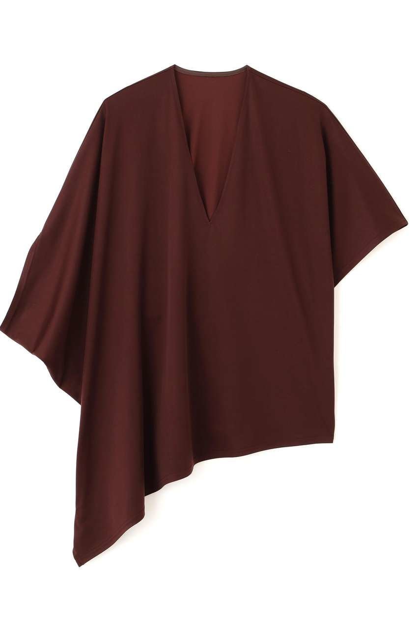 【ル フィル/LE PHIL】のキュプラジャージプルオーバー インテリア・キッズ・メンズ・レディースファッション・服の通販 founy(ファウニー) 　ファッション　Fashion　レディースファッション　Fashion for Women　トップス・カットソー　Cut & Sew Tops　シャツ・ブラウス・オフィスカジュアル　Elegant Blouses & Button-Ups　ロングTシャツ・Tシャツ　Longline T-Shirts & Tees　カジュアルプルオーバー・ニットトップス　Pullovers & Knit Tops / Casual Pullovers　カットソー・ベーシックTシャツ　Cut-and-Sewn Tops / Stretch Tees & Basics　アシンメトリー　Asymmetrical Style　ショート　Short, Short Length　シンプル　Simple, Minimal　スタンダード　Standard, Basic　スリーブ　Sleeve, Long Sleeve / Short Sleeve　ドレープ　Drape, Draping Fabric　新作・新入荷　New Arrivals / New In　ブラウン|ID: prp329100004990479 ipo3291000000037379589