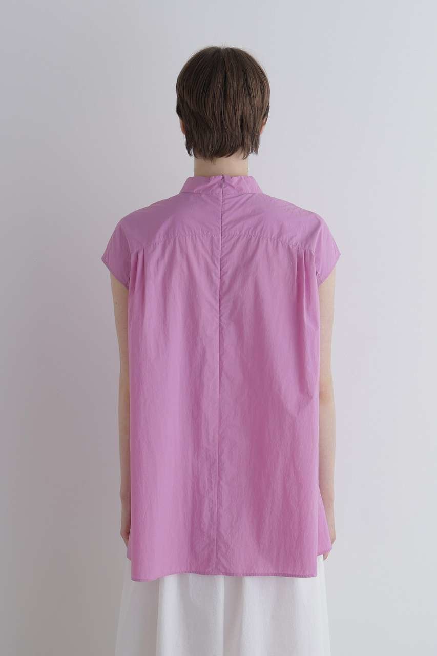 【ル フィル/LE PHIL】のタスランドレープブラウス 大人の最旬トレンドファッション＆コーディネート founy(ファウニー) 　ファッション　Fashion　レディースファッション　Fashion for Women　トップス・カットソー　Cut & Sew Tops　シャツ・ブラウス・オフィスカジュアル　Elegant Blouses & Button-Ups　軽量　Lightweight, Ultra Light　ショート　Short, Short Length　シンプル　Simple, Minimal　スタンダード　Standard, Basic　スリーブ　Sleeve, Long Sleeve / Short Sleeve　ノースリーブ　Sleeveless, No-Sleeve　フォルム　Silhouette, Form　フリル　Frill, Ruffle　フロント　Front, Front Design　新作・新入荷　New Arrivals / New In　other-6|ID: prp329100004990487 ipo3291000000037379675