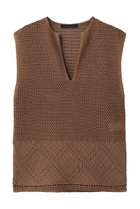 【マルティニーク/martinique】のキュプラメッシュニット(セットアップ可) 大人の最旬トレンドファッション＆コーディネート founy(ファウニー) ファッション Fashion レディースファッション Fashion for Women トップス・カットソー Cut & Sew Tops ニット Knit Tops & Sweaters カジュアルプルオーバー・ニットトップス Pullovers & Knit Tops / Casual Pullovers おすすめ Recommended / Our Picks キュプラ Cupro, Eco Fabric スラックス Slacks, Dress Pants スリット Slit, Slit Detail セットアップ Set-Up, Coordinated Outfit デニム Denim, Jeans Material ボトム Bottoms, Lower Wear マニッシュ Mannish, Boyish メッシュ Mesh, Net Fabric 夏 Summer 新作・新入荷 New Arrivals / New In thumbnail モカ|ID: prp329100004990507 ipo3291000000037379783