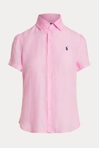 【ラルフローレン/RALPH LAUREN】の【POLO RALPH LAUREN】リネン ショートスリーブ シャツ ピンク|ID: prp329100004990510 ipo3291000000037379803