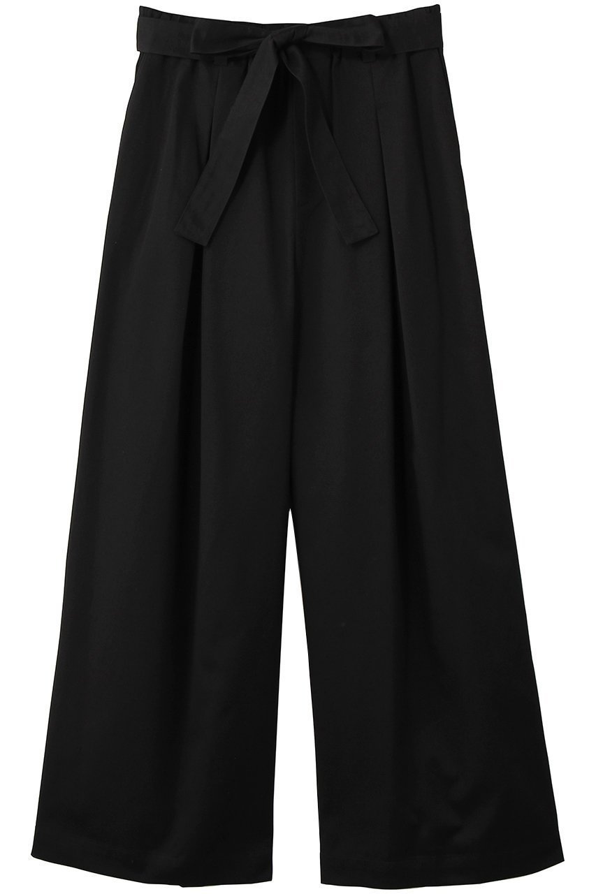 【ミズイロ インド/mizuiro ind】のwide chino PT with belt パンツ インテリア・キッズ・メンズ・レディースファッション・服の通販 founy(ファウニー) 　ファッション　Fashion　レディースファッション　Fashion for Women　パンツ　Pants & Trousers　モダン　Modern, Contemporary　ワイド　Wide, Wide Fit　ビジネス 仕事 通勤　Business / Work / Commuting　新作・新入荷　New Arrivals / New In　black|ID: prp329100004990525 ipo3291000000037379912