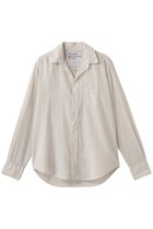 【フランク&アイリーン/Frank&Eileen】のEILEEN コットンボイル シャツ 大人の最旬トレンドファッション＆コーディネート founy(ファウニー) ファッション Fashion レディースファッション Fashion for Women トップス・カットソー Cut & Sew Tops シャツ・ブラウス・オフィスカジュアル Elegant Blouses & Button-Ups スリーブ Sleeve, Long Sleeve / Short Sleeve バランス Balance, Style Balance ロング Long, Long-Length 夏 Summer 新作・新入荷 New Arrivals / New In thumbnail ベージュ|ID: prp329100004990532 ipo3291000000037379965
