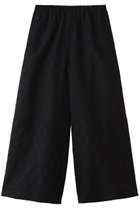 【プレインピープル/PLAIN PEOPLE】のドットジャカードパンツ ブラック|ID: prp329100004990540 ipo3291000000037380031
