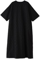 【プレインピープル/PLAIN PEOPLE】のドットジャカードワンピース ブラック|ID: prp329100004990541 ipo3291000000037380037