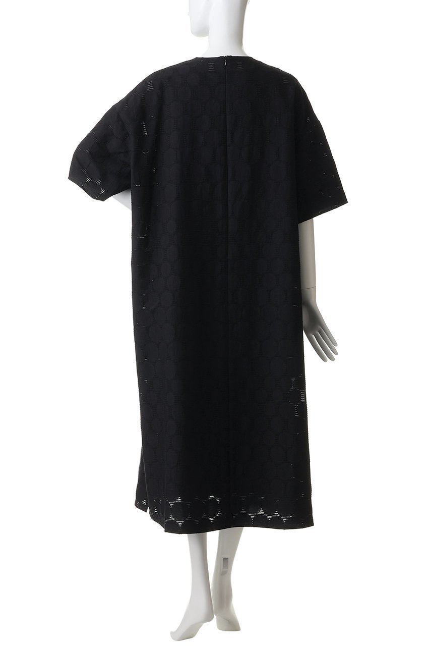 【プレインピープル/PLAIN PEOPLE】のドットジャカードワンピース 大人の最旬トレンドファッション＆コーディネート founy(ファウニー) 　ファッション　Fashion　レディースファッション　Fashion for Women　ワンピース　Dresses　チュニック　Tunic Tops & Dresses　アンダー　Underwear Essentials　キャンバス　Canvas, Canvas Fabric　シンプル　Simple, Minimal　ジャカード／ジャガード　Jacquard, Woven Pattern　チュニック　Tunic, Long Top　ドット　Polka Dot, Dot Pattern　ドレス　Dress, One-Piece　モダン　Modern, Contemporary　ラグジュアリー　Luxury, Elegant　リラックス　Relax, Relaxed Fit　ロング　Long, Long-Length　新作・新入荷　New Arrivals / New In　other-4|ID: prp329100004990541 ipo3291000000037380040