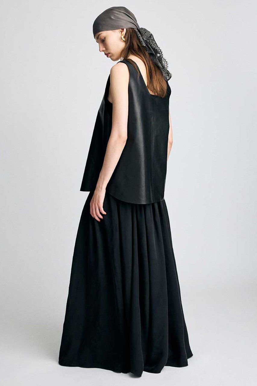 【ブリル/BRILL】のレザータンクトップ 大人の最旬トレンドファッション＆コーディネート founy(ファウニー) 　ファッション　Fashion　レディースファッション　Fashion for Women　トップス・カットソー　Cut & Sew Tops　キャミソール&ノースリーブ　Camisoles & Sleeveless Tops　シャツ・ブラウス・オフィスカジュアル　Elegant Blouses & Button-Ups　ロングTシャツ・Tシャツ　Longline T-Shirts & Tees　カットソー・ベーシックTシャツ　Cut-and-Sewn Tops / Stretch Tees & Basics　キャミソール　Camisole, Spaghetti Strap Top　タンク　Tank Top, Sleeveless Top　新作・新入荷　New Arrivals / New In　other-6|ID: prp329100004990544 ipo3291000000037380069