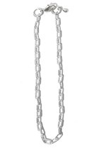 【メゾンドパルス/MAISON DPULSE】の【5/13 19:00販売開始】Shape chain ネックレス_01 シルバー|ID:prp329100004992181