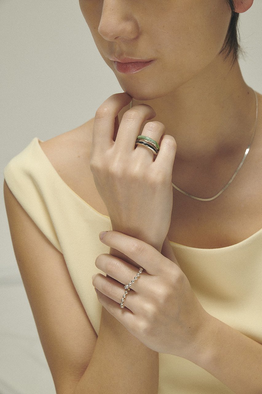 【メゾンドパルス/MAISON DPULSE】の【5/13 19:00販売開始】Ballchain リング(シルバー) 大人の最旬トレンドファッション＆コーディネート founy(ファウニー) 　ファッション　Fashion　レディースファッション　Fashion for Women　シルバー　Silver, Metallic Silver　チェーン　Chain, Chain Strap　新作・新入荷　New Arrivals / New In　other-2|ID: prp329100004992185 ipo3291000000037386444