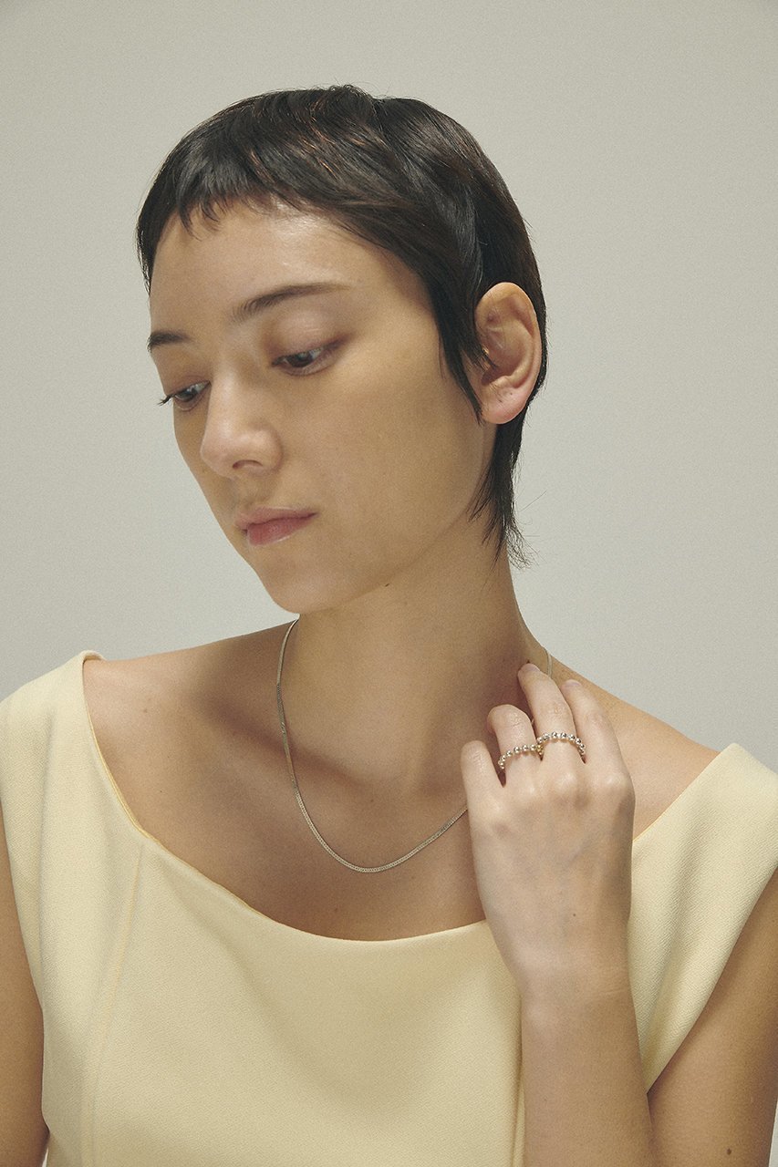 【メゾンドパルス/MAISON DPULSE】の【5/13 19:00販売開始】Ballchain リング(シルバー) 大人の最旬トレンドファッション＆コーディネート founy(ファウニー) 　ファッション　Fashion　レディースファッション　Fashion for Women　シルバー　Silver, Metallic Silver　チェーン　Chain, Chain Strap　新作・新入荷　New Arrivals / New In　other-3|ID: prp329100004992185 ipo3291000000037386445