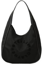 【ステラ マッカートニー/STELLA McCARTNEY】のSTELLA Logo ラージホーボーバッグ(Mesh) ブラック|ID:prp329100004992187