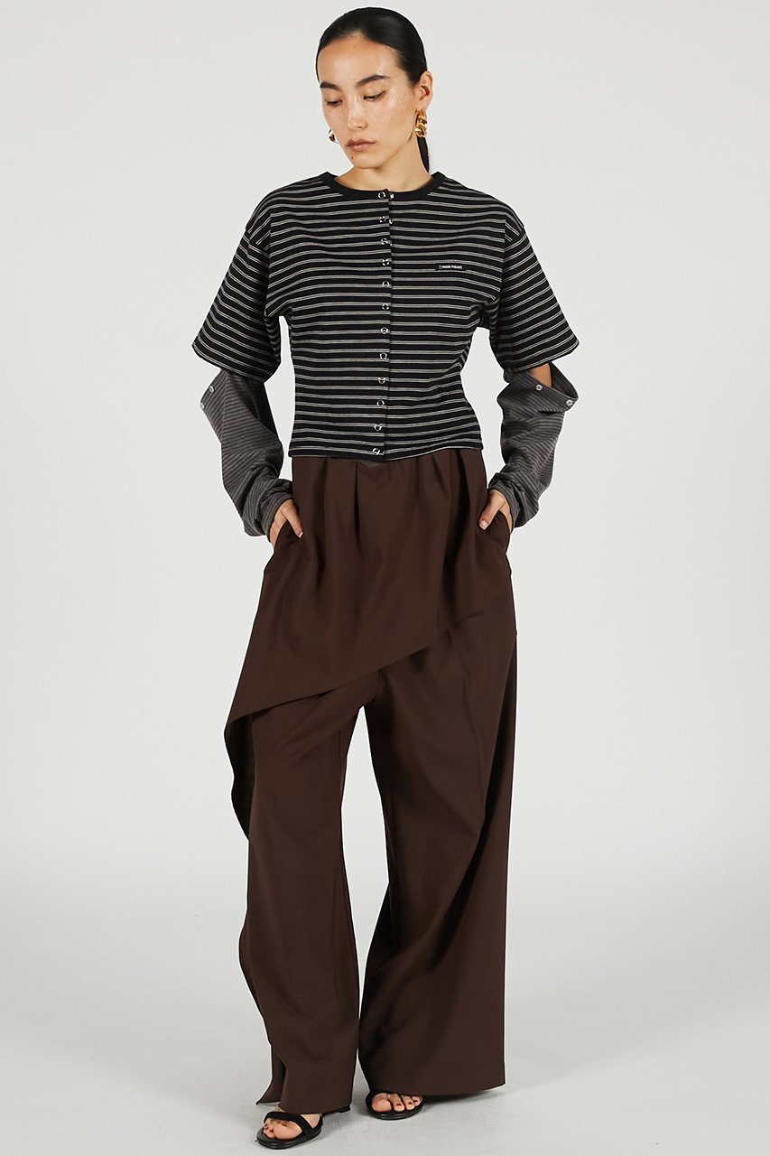 【プランク プロジェクト/PRANK PROJECT】のドレープスーチングパンツ / Drape Suiting Pants 大人の最旬トレンドファッション＆コーディネート founy(ファウニー) 　ファッション　Fashion　レディースファッション　Fashion for Women　パンツ　Pants & Trousers　ウォッシャブル　Machine Washable　サマー　Summer, Summer Style　ストレッチ　Stretch, Stretchy Fabric　ドレープ　Drape, Draping Fabric　フィット　Fit, Slim Fit　マニッシュ　Mannish, Boyish　リラックス　Relax, Relaxed Fit　エレガント 上品　Elegant　夏　Summer　新作・新入荷　New Arrivals / New In　other-2|ID: prp329100004992192 ipo3291000000037386511
