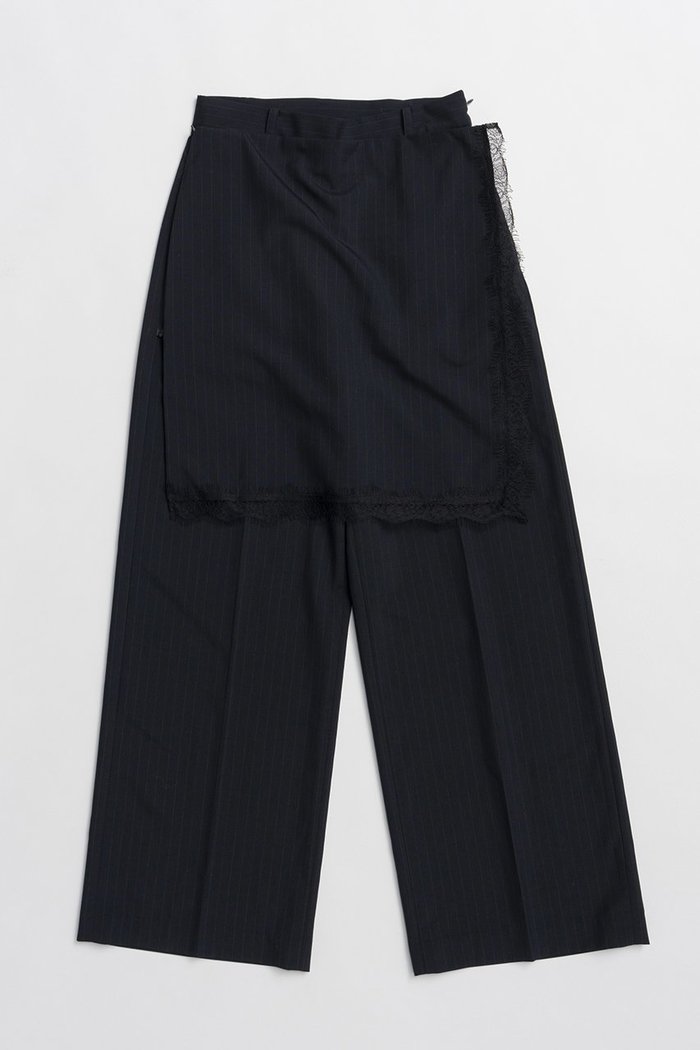 【プランク プロジェクト/PRANK PROJECT】のデタッチャブルエプロンパンツ / Detachable Apron Pants インテリア・キッズ・メンズ・レディースファッション・服の通販 founy(ファウニー) https://founy.com/ ファッション Fashion レディースファッション Fashion for Women パンツ Pants & Trousers カットソー Cut and Sewn Top ストレート Straight, Straight Cut スラックス Slacks, Dress Pants バランス Balance, Style Balance ベーシック Basic, Essential マニッシュ Mannish, Boyish ミックス Mix, Mixed Style レース Lace, Lace Fabric エレガント 上品 Elegant 夏 Summer 新作・新入荷 New Arrivals / New In |ID: prp329100004992194 ipo3291000000037386526
